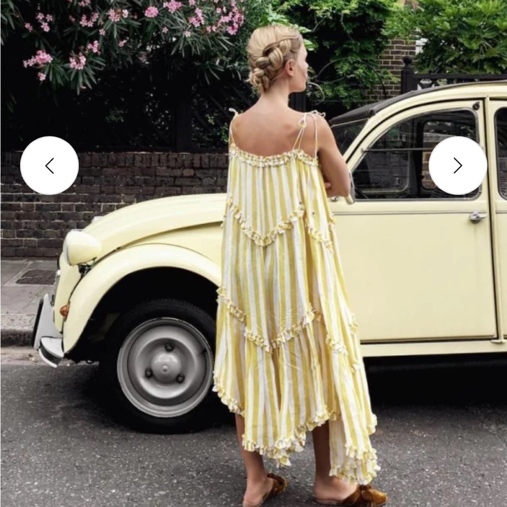Nwt Zimmermann luminò stripe floating dress